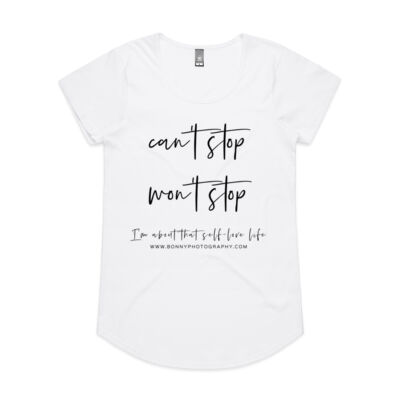 can't stop, won't stop | ladies t-shirt Thumbnail